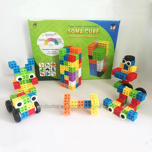 Myriads of Changes Soma Cube Educational Lntelligence Toy