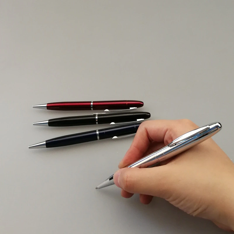 Popular Metal Good Quality Twist Action Customized Logo Cheap Ball Point Pen