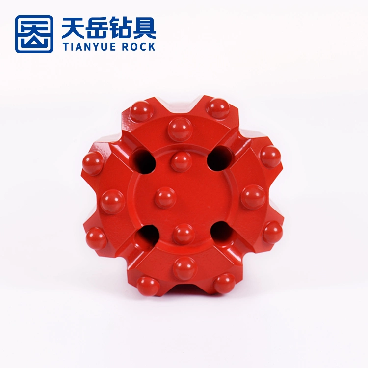 Drilling Stone Spherical Buttons Drill Bit Thread Button Bit for Quarrying