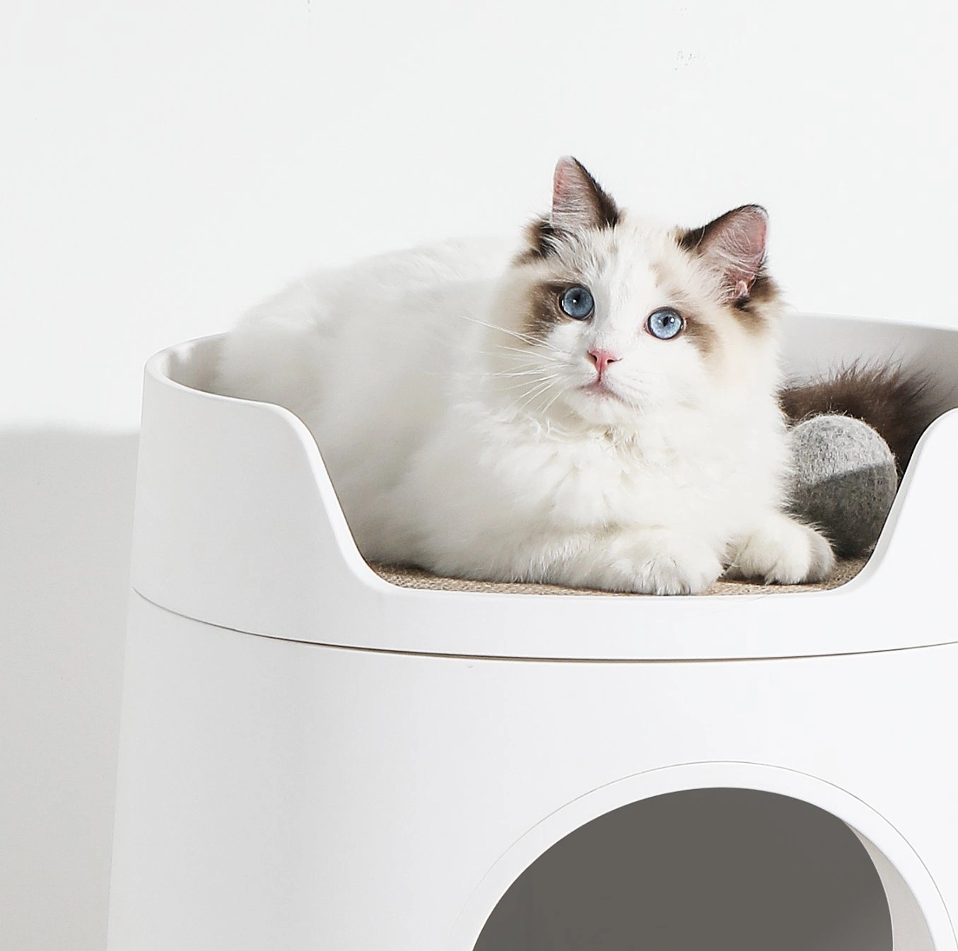 Wholesale/Supplier Indoor Pet Furniture Drawer Cat Toilet Enclosed Cat Litter Box with Litter Poop Scoop