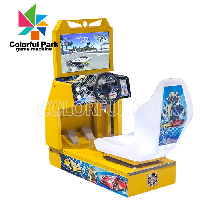 Colorful Park Rowing Boat Childred Car Driving Simulator Racing Arcade Machine