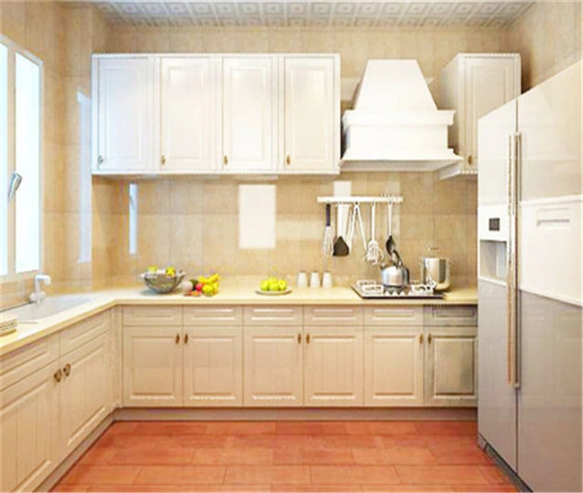 Modern Simple Design Melamine Modular Kitchen Cabinets