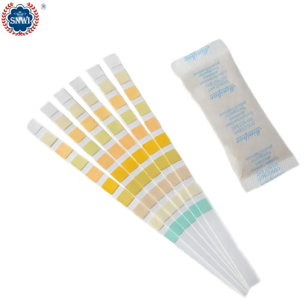 Wholesale/Supplier 10 Parameters Nitrite pH Protein Blood Ketone Glucose Urine Test Strips