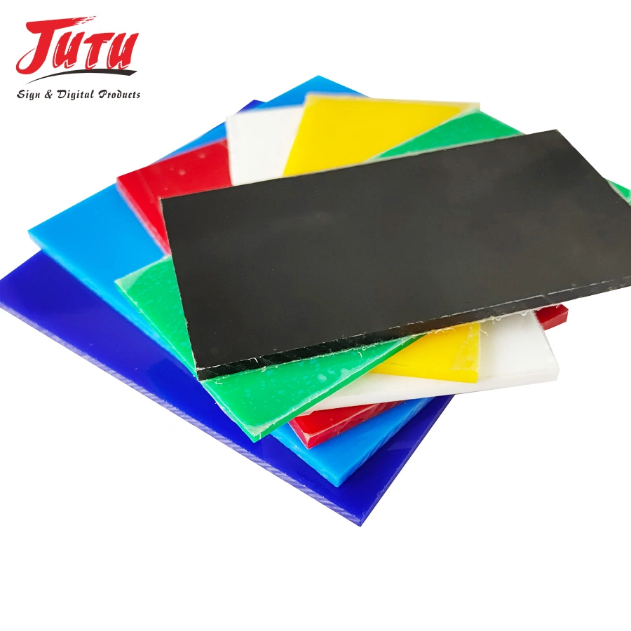 Jutu Superior in Quality PMMA Sheet Transparent Acrylic Sheet for Advertisement