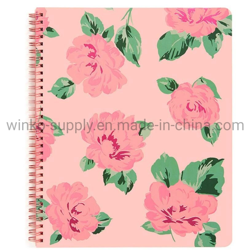 Wholesale/Supplier Paper Notebook Hard Cover Spiral Bound Notebook