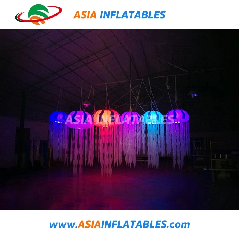 New Event Stage Inflatable Jellyfish with LED Light