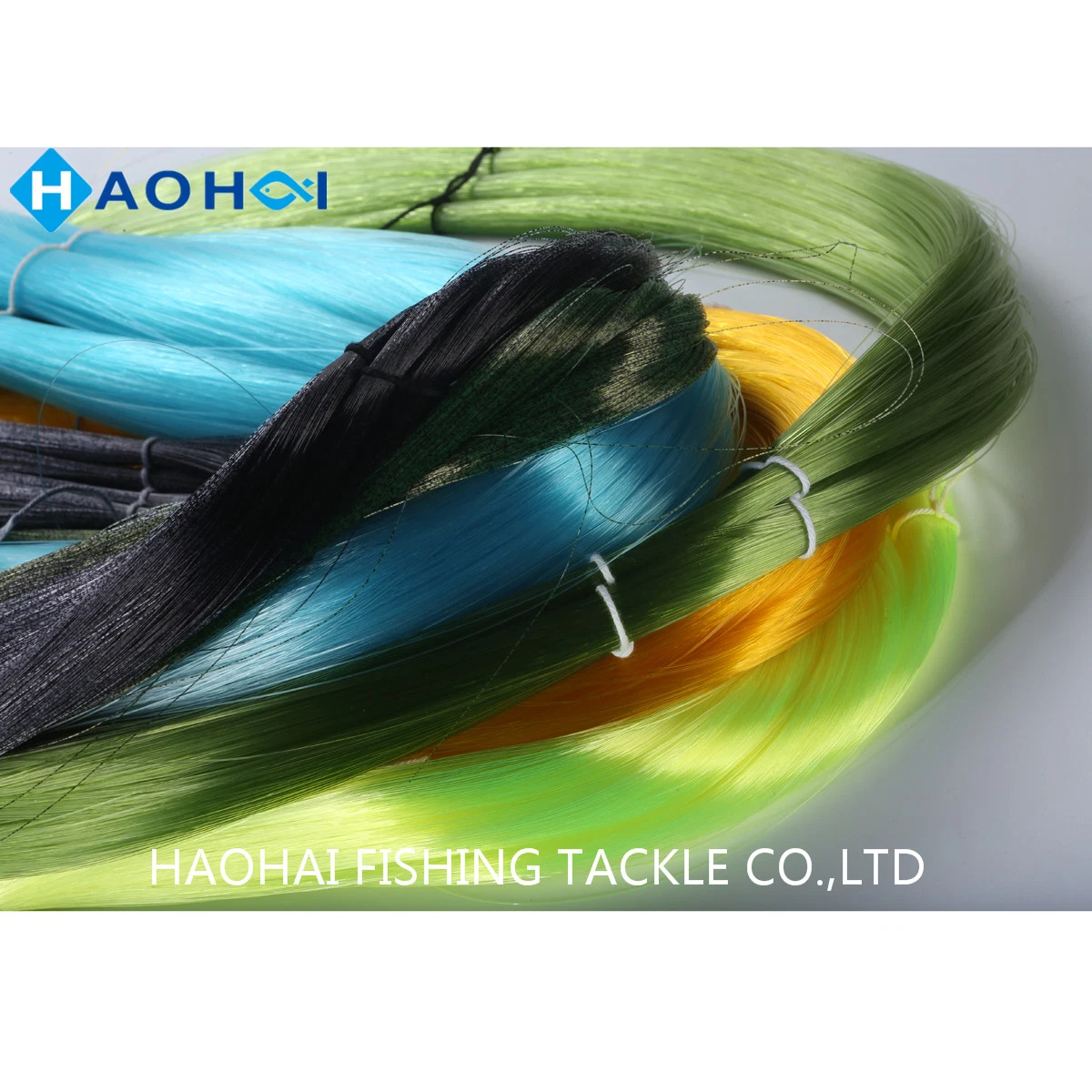 1 Kilo Gram Hank Package Rainbow Color Nylon Fishing Tackle