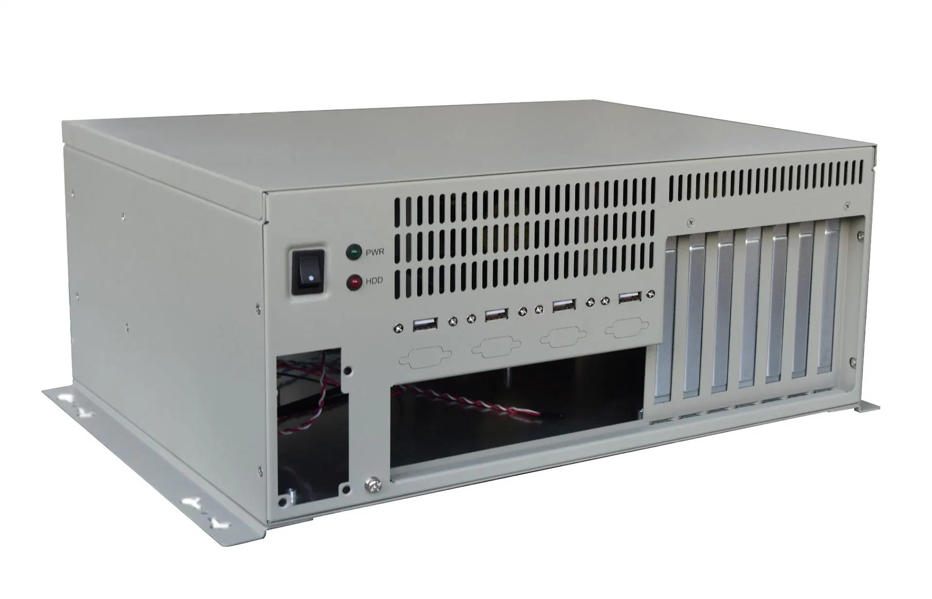 Custom Wall Mounted Multi Expansion Chassis Custom Desktop Industrial Chassis Custom Desktop Seismic Resistant Industrial Control Chassis Fabrication