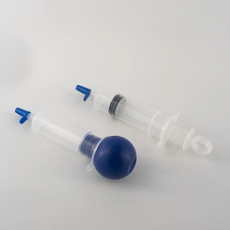 Disposable Bulb Pusher Medical Syringe for Irrigation and Feeding