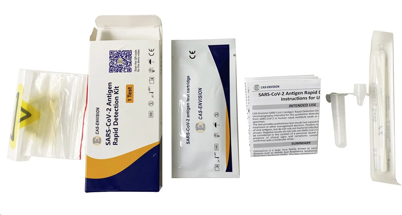 CE/ISO Antigen Test Medical Diagnostic Swab Antigen Rapid Test Kit