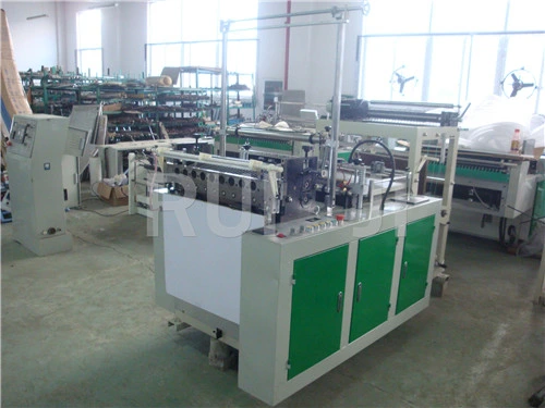 Automatic Heat Sealing and Cold Cutting Bag Making Machine for Flat Bag