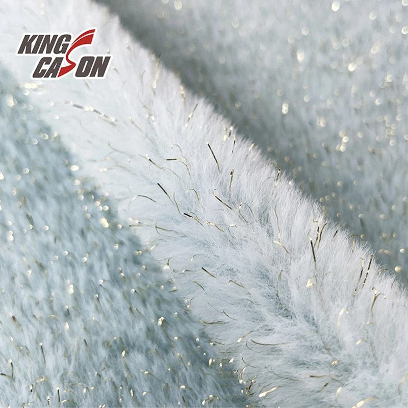 Luxe Kingcason Super doux 5 mm de tissu tissu Décoration fausse fourrure