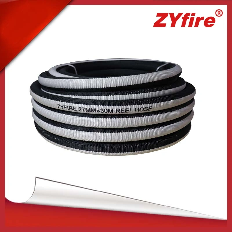 OEM Zyfire FR694 a approuvé la construction des sites semi rigide Layflat flexible de contrôle sécurité incendie