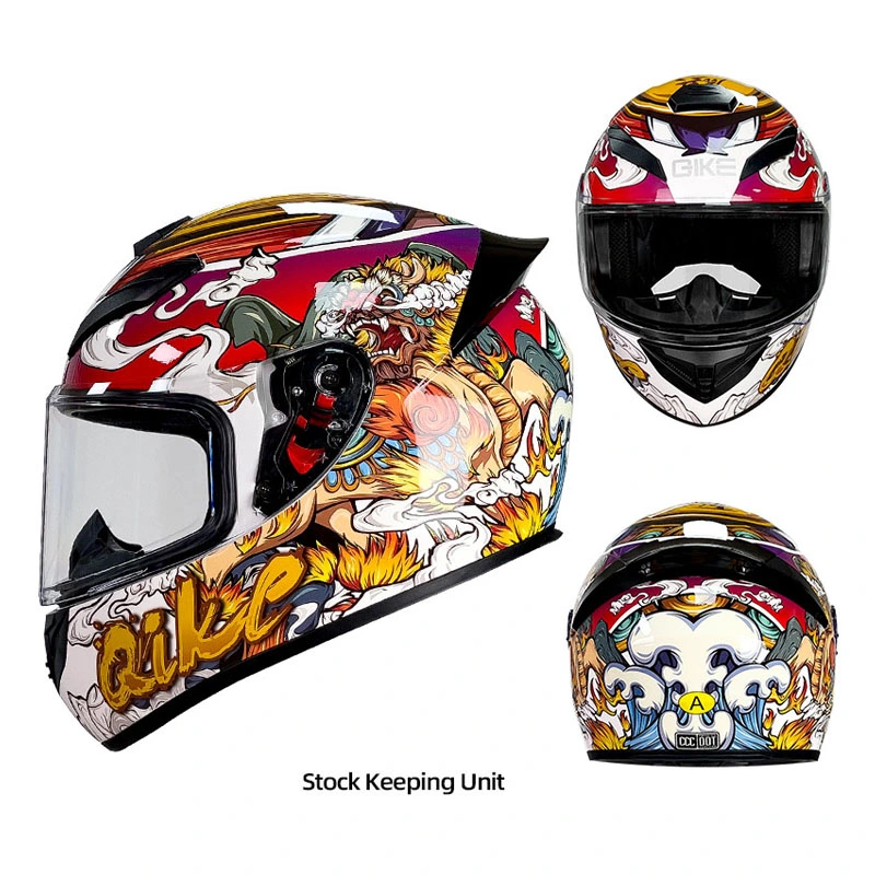 Colorful ABS Full Face Motorcycle Helmet Road Bike Helmet