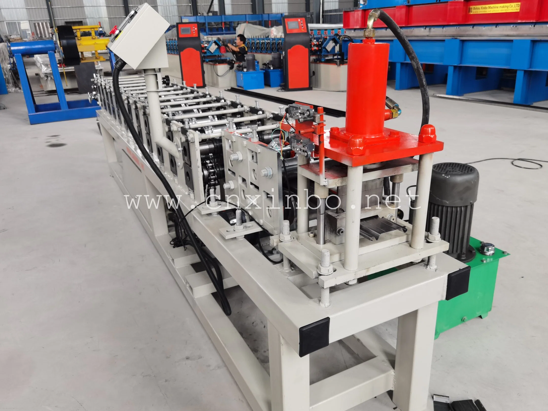 High Efficiency Rolling Shutter Door Octagonal Pipe Roll Forming Machine