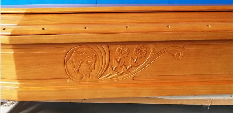 Manufacturer High quality/High cost performance Solid Wood Casket