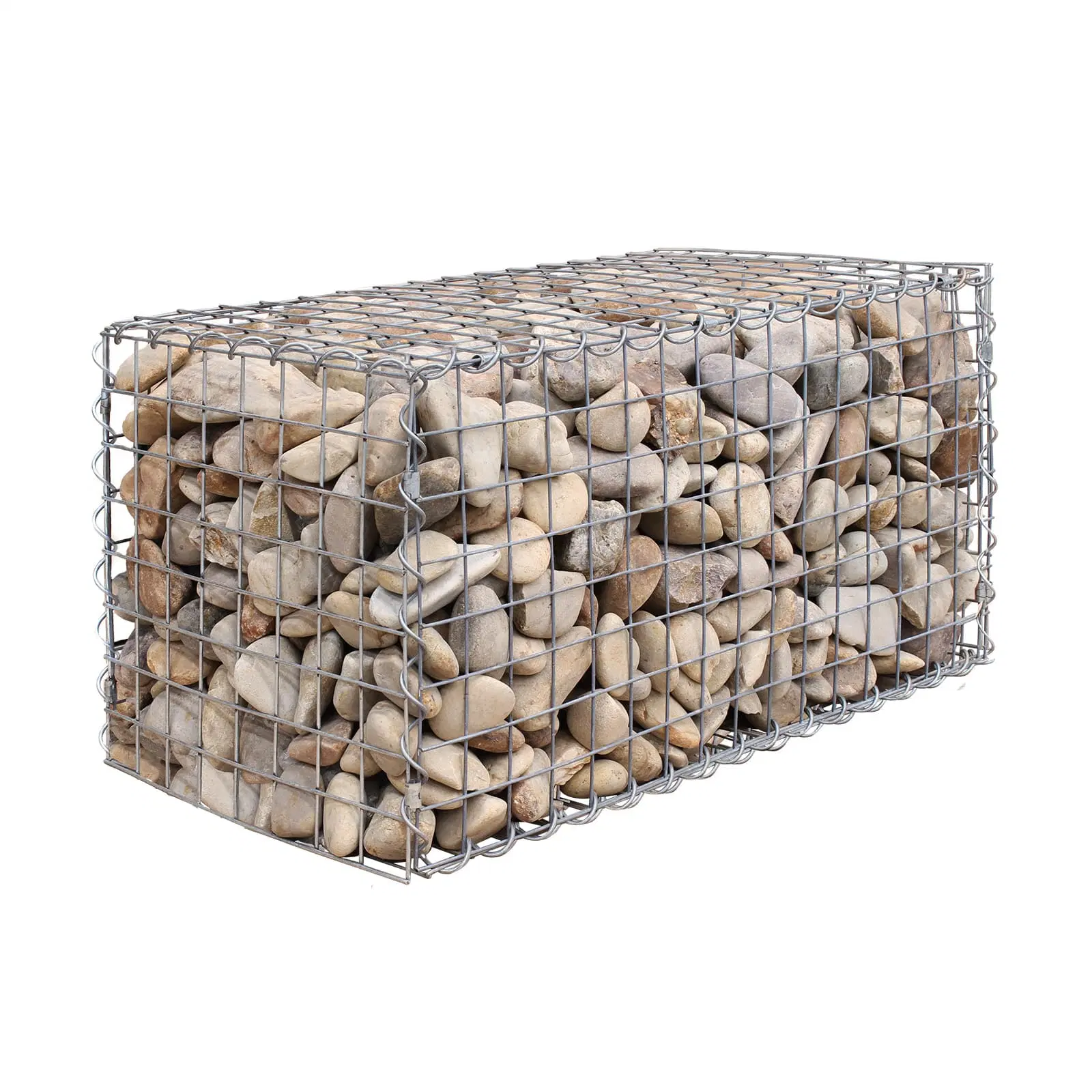 China preço do fornecedor 1m X 1m X 0,5m soldado Gabion Caixa