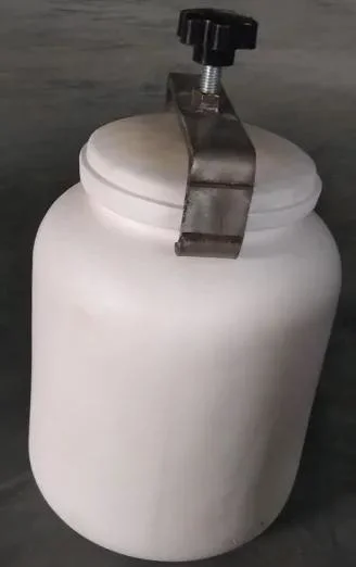 Alumina Jar 99% High Alumina/Aluminum Oxide Grinding Tank for Laboratory Test