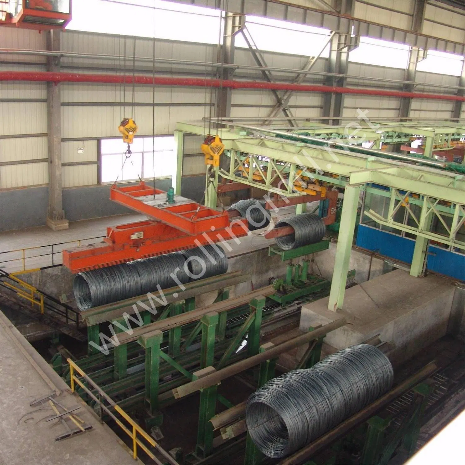 Steel Wire Hot Rolling Mill Production Line, Plus Cold Drawing, 2tons/Coil Wire Rod, Wire Mill