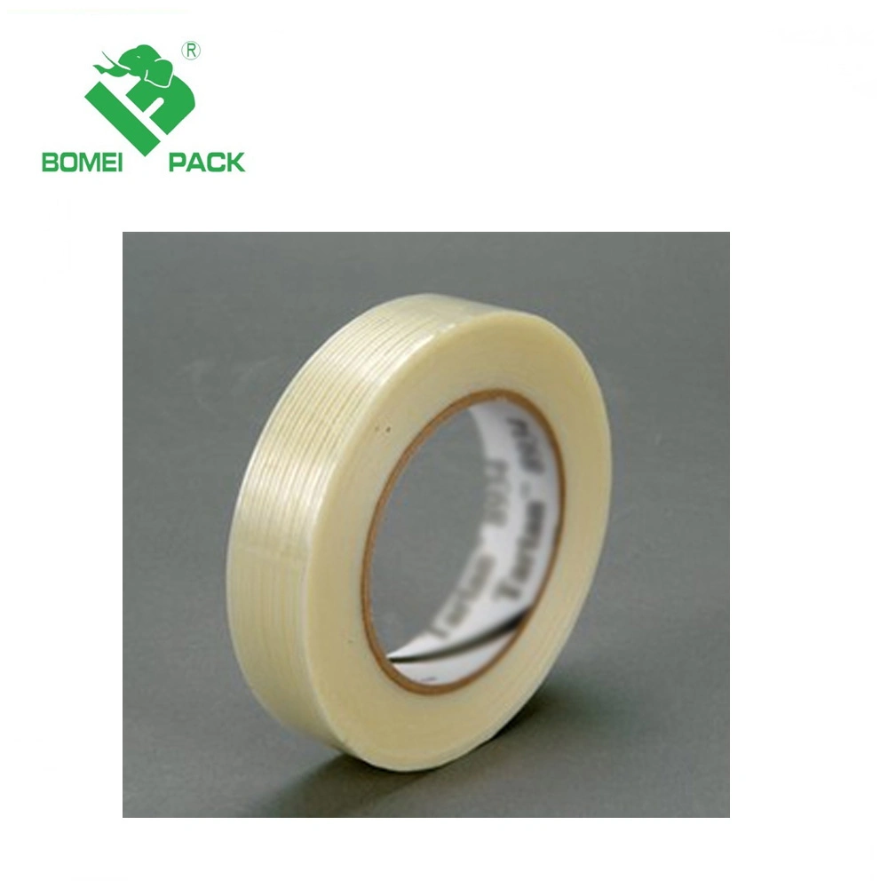 Bomei Pack Fiberglass Reinforced Filament Tape for Heavy Duty Packaging