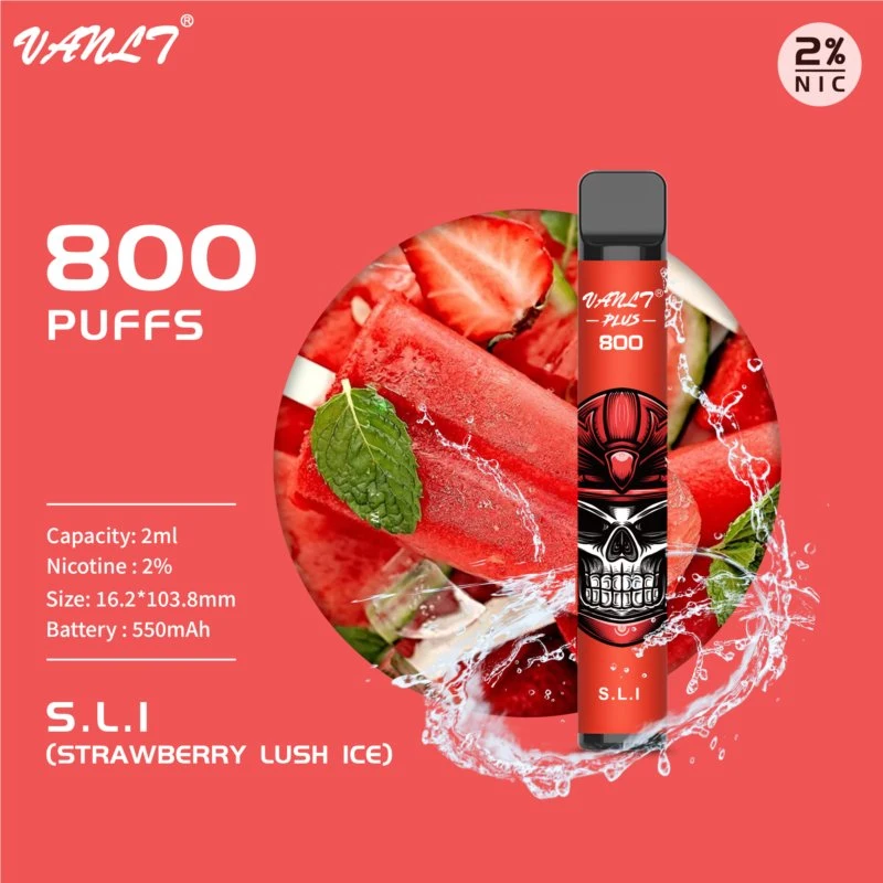 800 Puff Vanlt Original del Fabricante Lux Sistema Vape desechables, S. L., de sabor ME