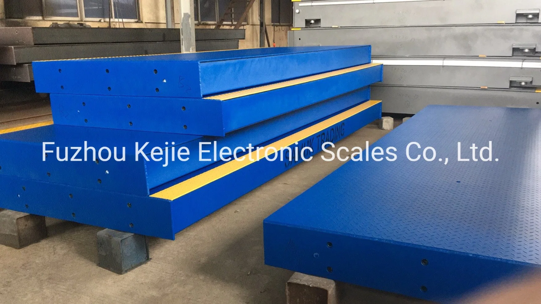 60t or 80t 3X16m or 18m Accuracy Electronic Heavy Duty Weighbridge/Truck Scale From China Kejie Weighing Factory for Export