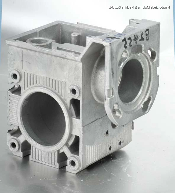 caixa de transmissão fundição de moldes de alta pressão maquinado CNC Peça com jacto de areia