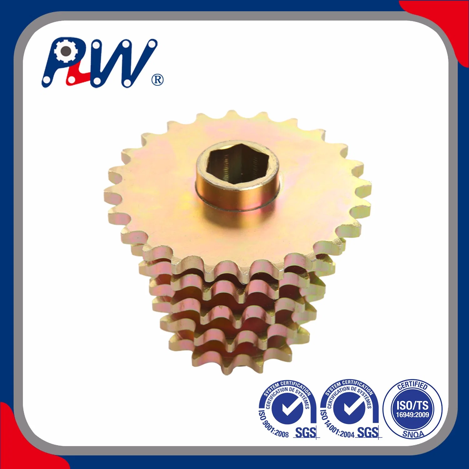 High-Wearing Feature & Made to Order & Finished Bore Welding Agricultural Driving Sprocket (Applied in harvester machinery)