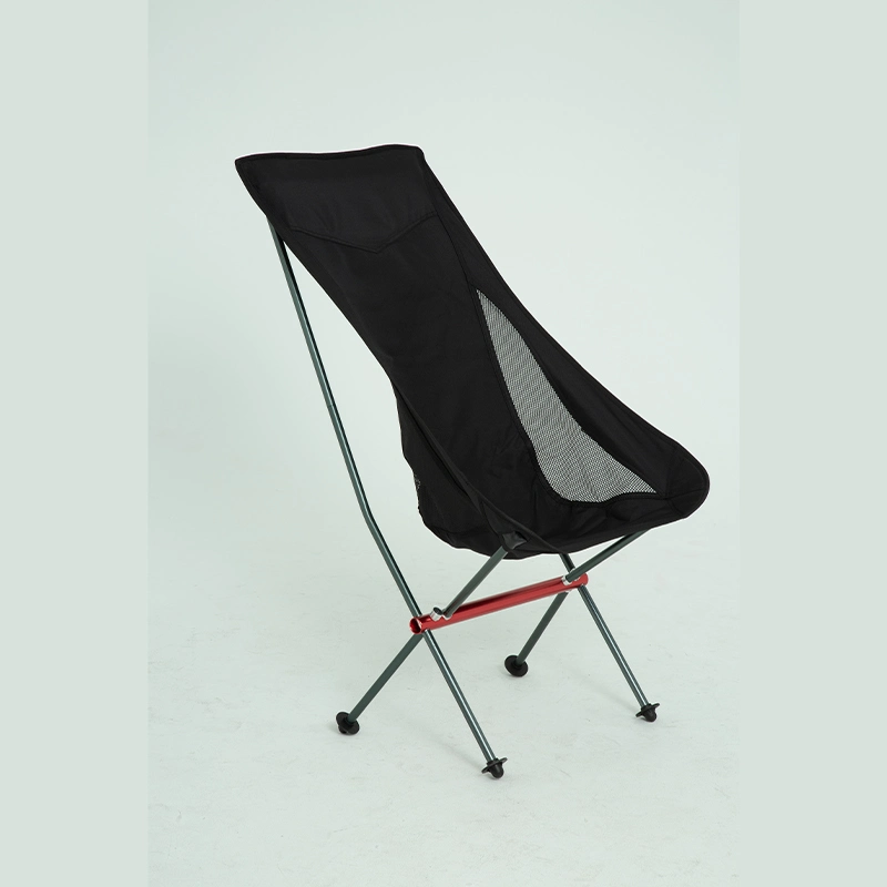 Folding Chair High-Back Aluminum Alloy Pipes Lightweight Camping Chair
