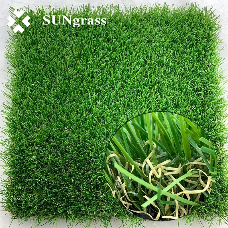 High Temperature Resistant Synthetic Turf Artificial Grass for Landscape