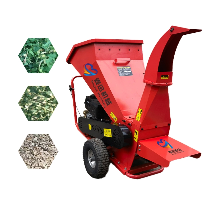 Orchard Mobile Machinery Branch Crusher Agricultural Machinery Crushing Machine Wood Chipper