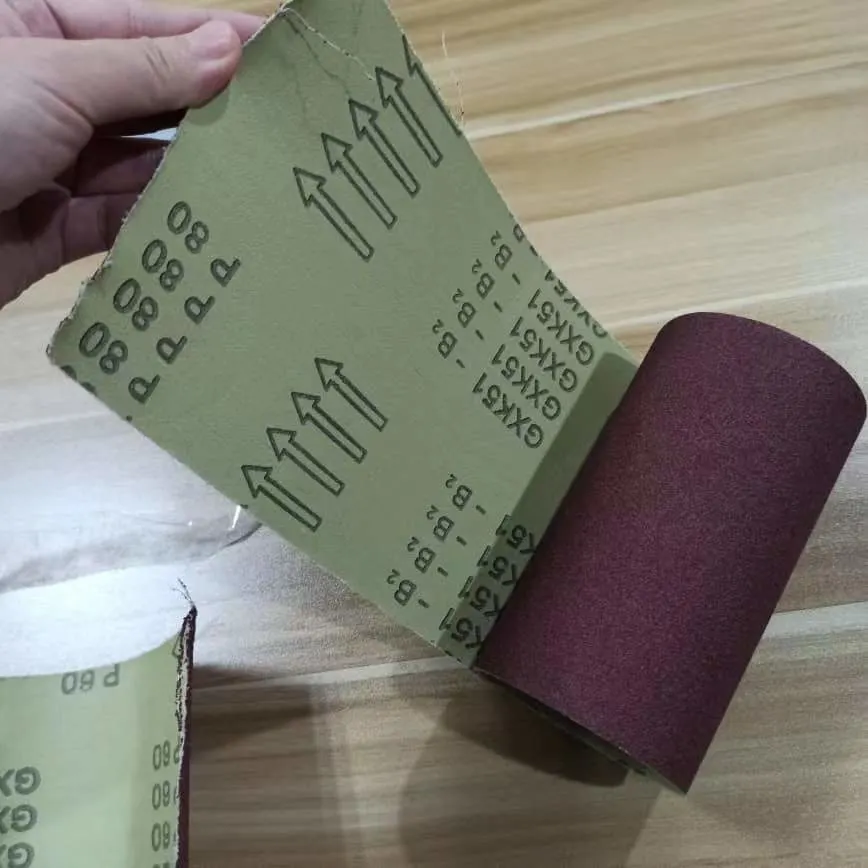 Abrasive Cloth Roll Gxk51 Paper Roll for Metal