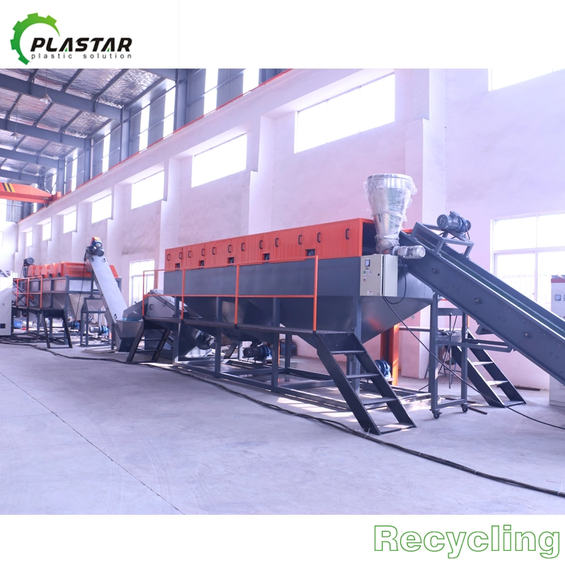 500kg/H Plastic Bottle Recycling Machine Waste Pet Bottle Recycling Line