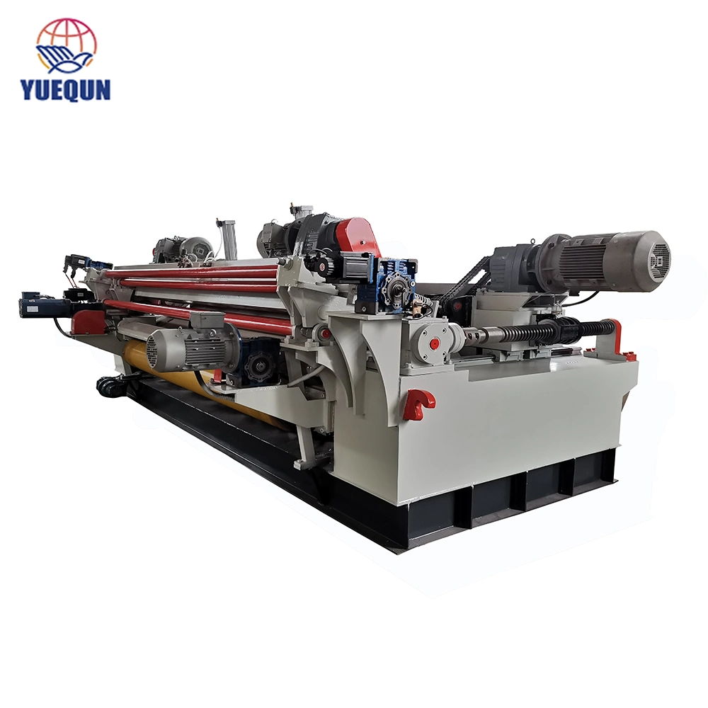 Plywood Making Machine Heavy Duty Spindle Less Veneer Peeler with Hydraulic Knife Holder