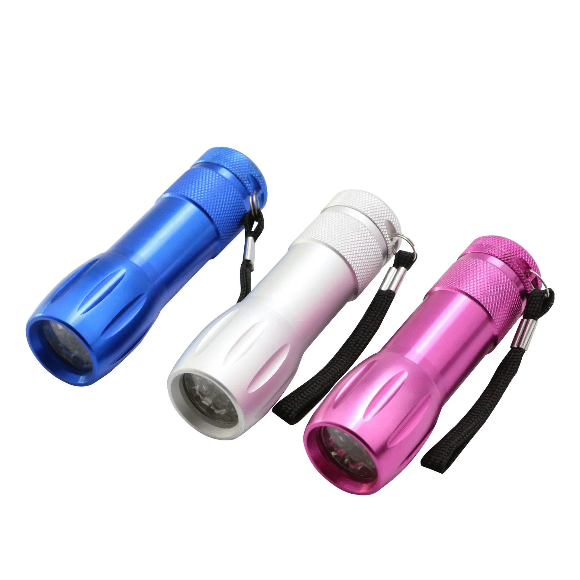 LED Aluminum Alloy Multiple Color Option Compact Mini Small Flashlight