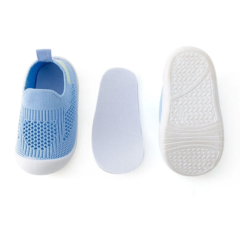 Soft Sole Cotton Children Rubber Soles Anti-Slip for Baby Sock Shoes