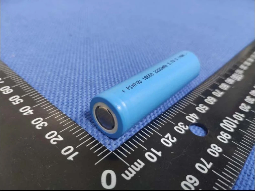 Bateria de iões de lítio de 18650, 3,7 V, 2200 mAh, lote de 60 Células testadas bateria de laptop usada