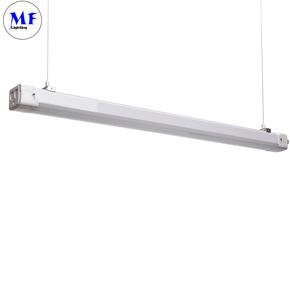 Factory Price 2FT 4FT 5FT 20W 40W 60W IP65 Waterproof Dustproof 150lm/W LED Linear Light Batten Light LED Tunnel Tri-Proof Light for Workshop Warehouse