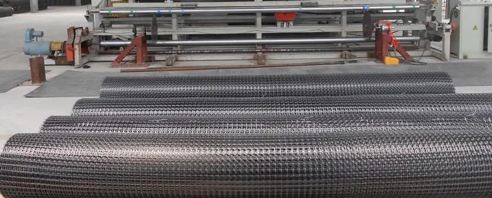 High Strength Biaxial Fiberglass Plastic Geogrid for Soil Reinforcement