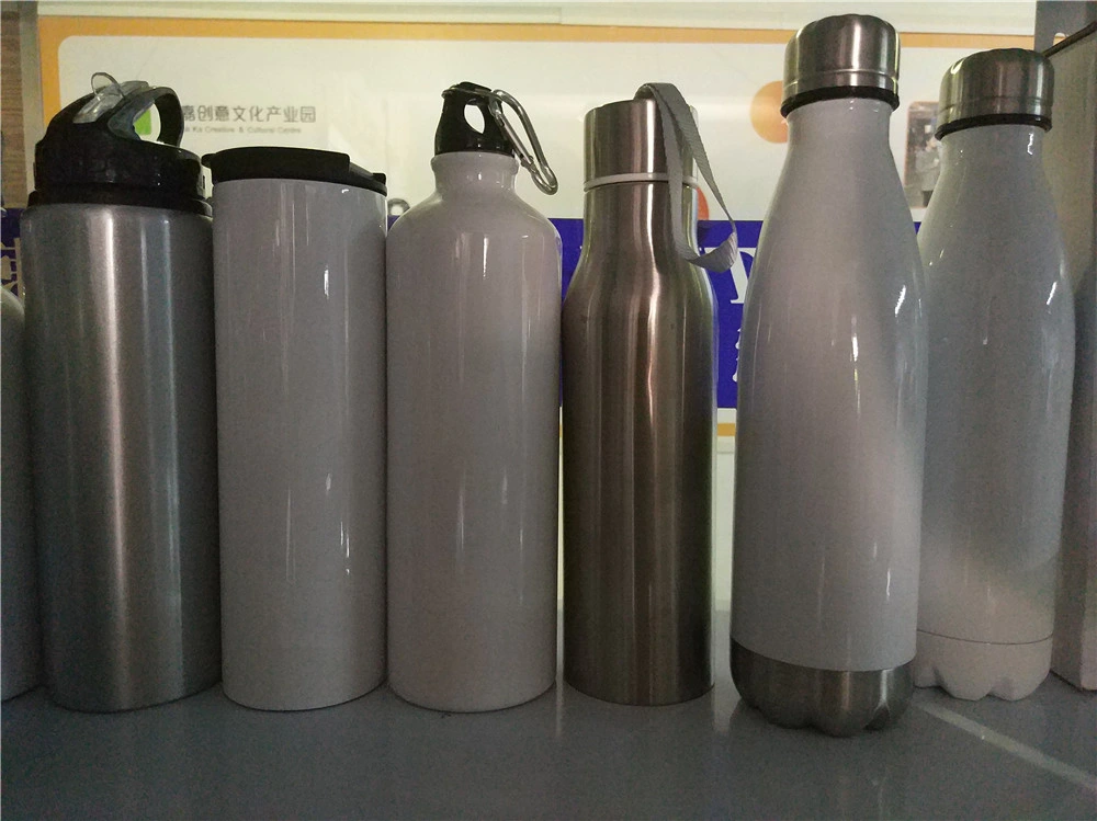 Sublimation Big Mouth Aluminum Sport Bottles with Straw 750ml