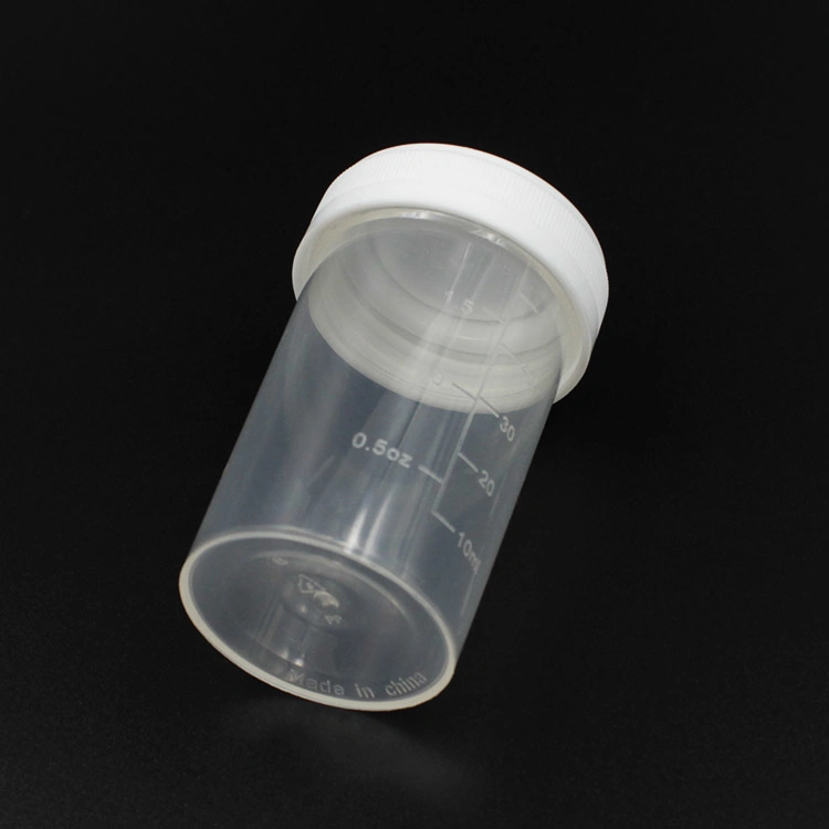 30ml 40ml 60ml 100ml 120ml Disposable Sterile Urine and Stool Containers/Specimen Cup