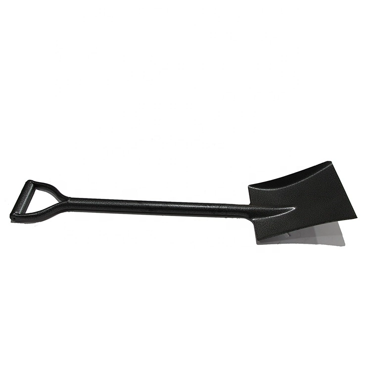 Ferramenta agrícola S503My Round Carbon Steel Metal Shovel escavação de ferro Spade Sudeste Asiático Filipinas