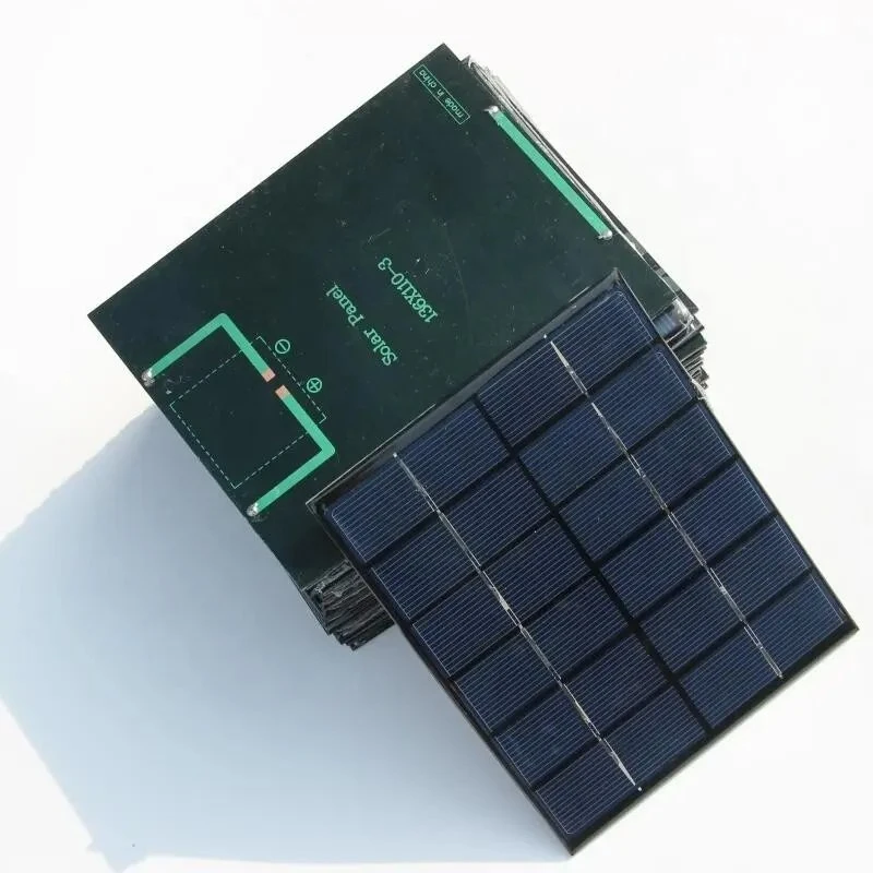 2W 6V Solarzelle DIY Solarpanel System Power Charger Für 3,7V Batterie Licht Bildung Solar-Panel-Teile