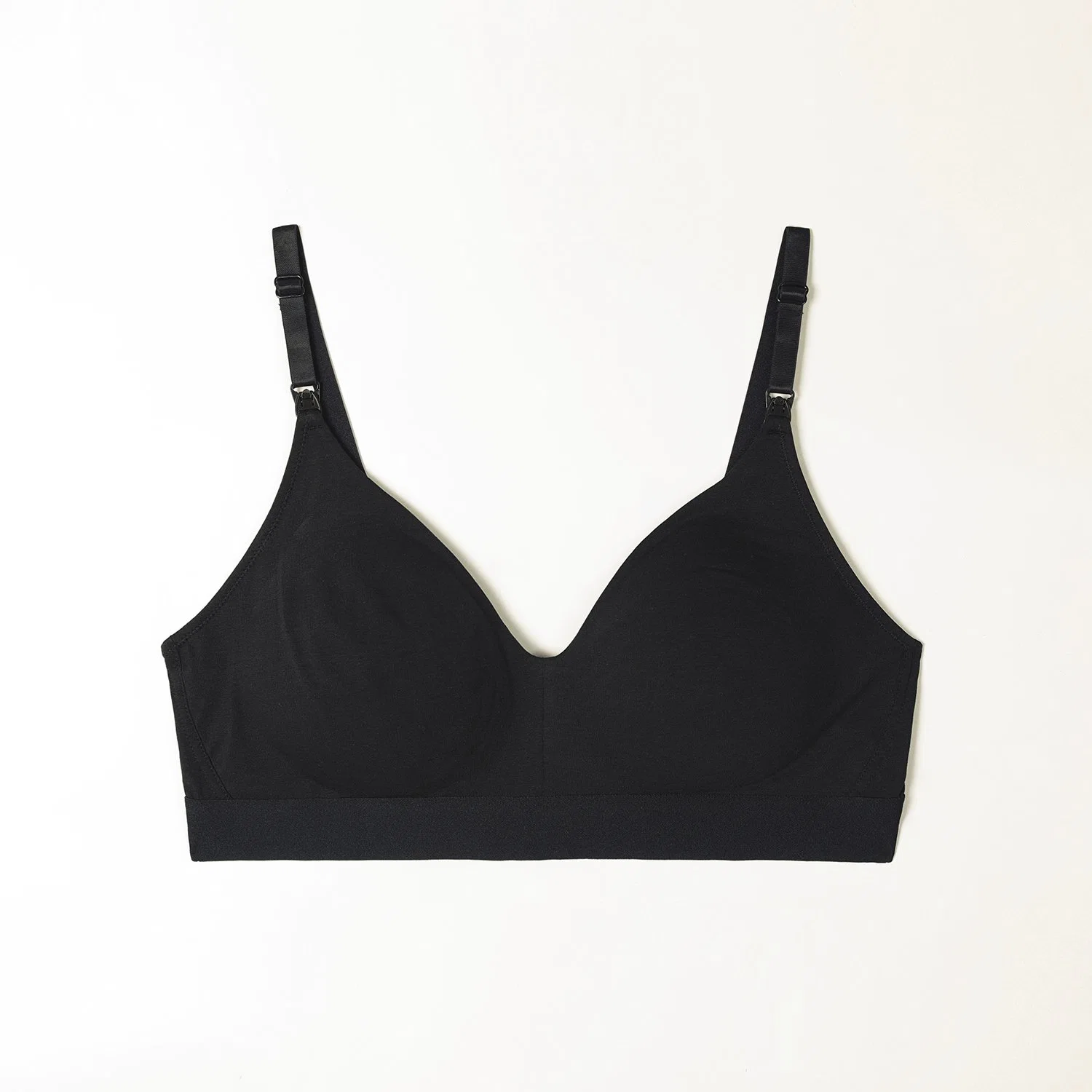 2022 Walmart Lady Haut de gamme Vêtements d'allaitement personnalisés pour femmes Respirant Confortable T-shirt Soutien-gorge de maternité de base pour l'allaitement Grande taille supplémentaire Solide.