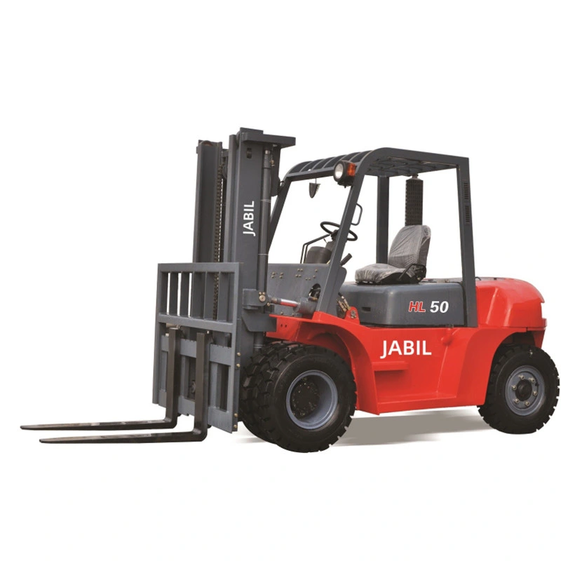 China Brand High Quality 5.0ton 3m 4m 5m 6m Diesel Forklift Truck