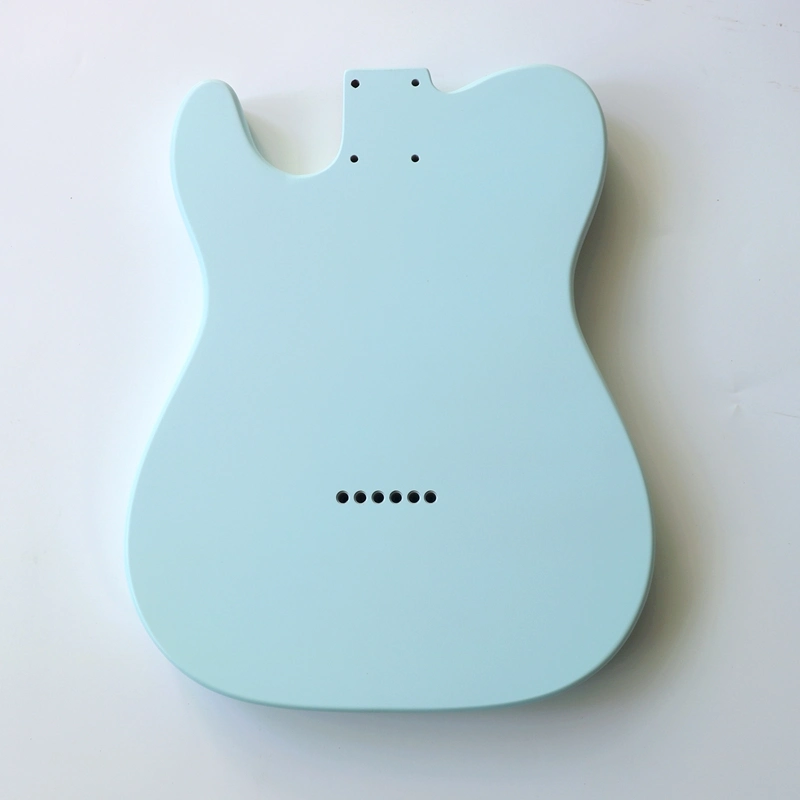 Donlis Nitro Finished Alder Daphne Blue Tele Guitar Body for Custom