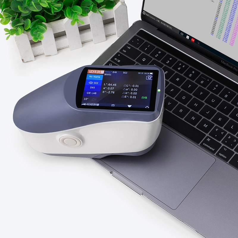 La-3A Portable Spectrophotometer Color Difference Detector Colorimeter with UV Sci/Sce BLE