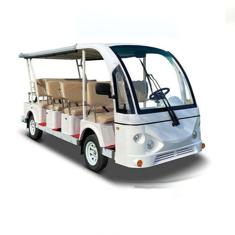 China Factory High Quality Electric 11 Seats Shuttle Sightseeing Bus Cheap for Sale