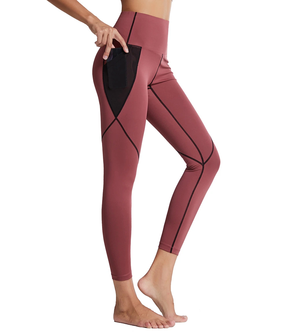 Women's Sports Running Pants Yoga Pilate Leggings Gym Fitness Wear Tights