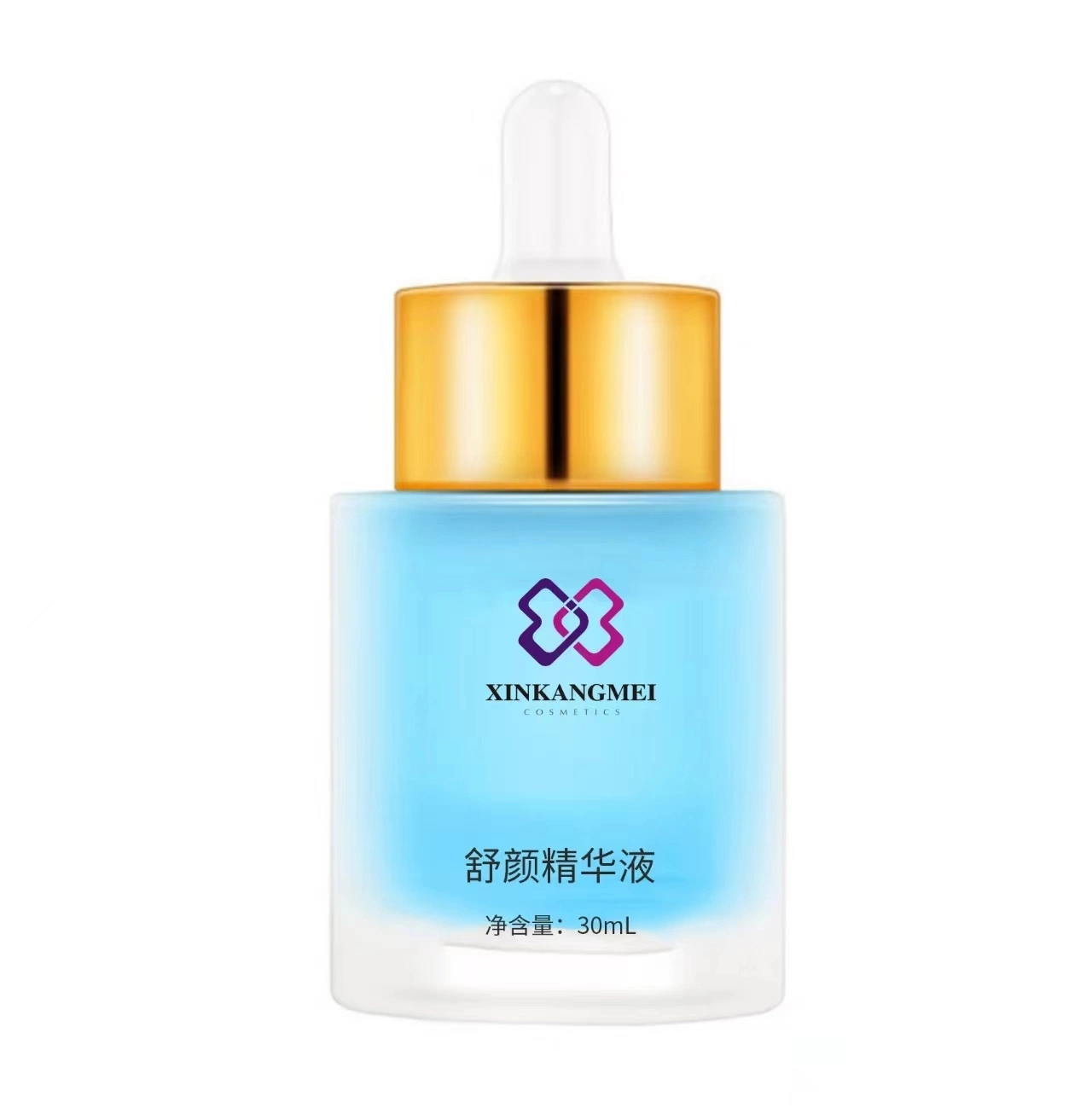 OEM Cosmetics Anti-Aging Repair Lightening Blue Copper Peptide Skincare Essence